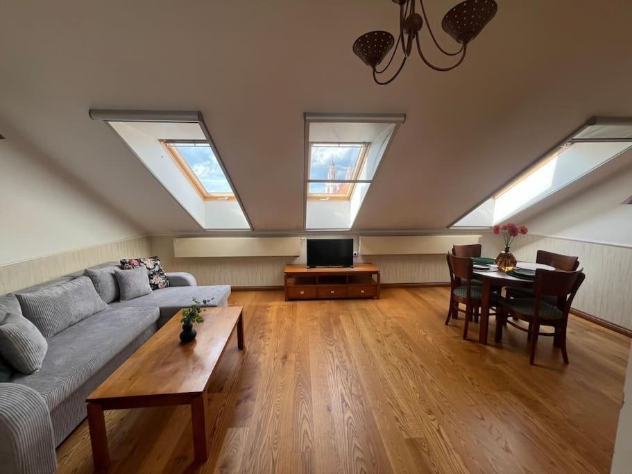 Old Town Apartment With Free Parking Vilnius Extérieur photo